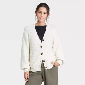 Women's Cardigan - Who What Wear™ Cream